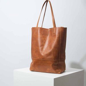 Noonday leather bucket bag "safari"